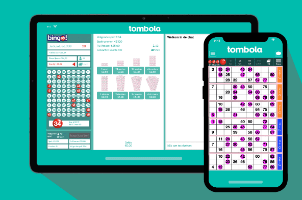 Tombola op je mobiel